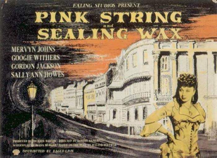 PINK STRING AND SEALING WAX